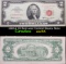 1963A $2 Red seal United States Note Grades Choice AU