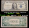 1935G $1 Blue Seal Silver Certificate Grades vf+