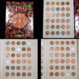 Near complete Lincoln Cent Book 1959-1999 90 coins