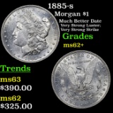 1885-s Morgan Dollar 1 Grades Select Unc