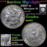 ***Auction Highlight*** 1897-o Morgan Dollar 1 Graded Select Unc BY uSCG (fc)
