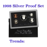 1998 United States Mint Silver Proof Set