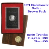 1971-s Silver Proof Eisenhower Dollar