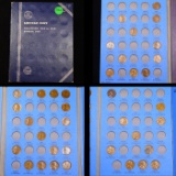 Partial Lincoln Cent Book 1910-1940 37 coins