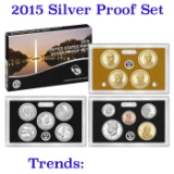 2015 United States Mint Silver Proof Set 14 coins