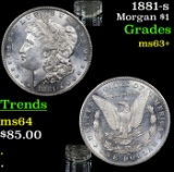 1881-s Morgan Dollar $1 Grades Select+ Unc