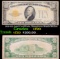 1928 $10 Gold Certificate, Signatures Woods/Mellon vf, very fine