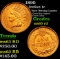 1890 Indian Cent 1c Grades Select Unc RD