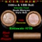 Lincoln Wheat cent 1c orig roll, 1909-s end, VDB other end