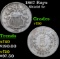 1867 Rays Shield Nickel 5c Grades vf++