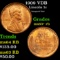 190 VDB Lincoln Cent 1c Grades Select+ Unc RB