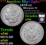 ***Auction Highlight*** 1879-cc Morgan Dollar $1 Graded xf BY USCG (fc)