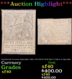 ***Auction Highlight*** Continental Currency September 26th, 1778 $50 Fr-CC85 Sig F. Cather, G. Snow