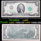 *Star Note* 1976 $2 Green Seal Federal Reserve Note (Dallas, Tx) Low Serial Number Gem CU
