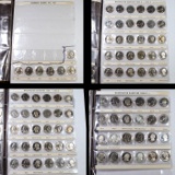 Near Complete Washington Quarter Book 1965-1996 91 coins Grades