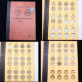 Partial Jefferson Nickel Book 1938-1960 52 coins Grades