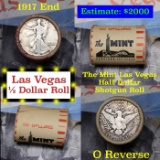 ***Auction Highlight*** Old Casino 50c Roll $10 In Halves The Mint Hotel Las Vegas 1917 & 'o' barber