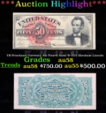 ***Auction Highlight*** US Fractional Currency 50c Fourth Issue fr-1374 Abraham Lincoln Choice AU/BU