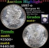 ***Auction Highlight*** 1887-o Morgan Dollar $1 Graded Choice+ Unc By USCG (fc)