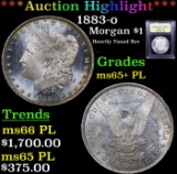 ***Auction Highlight*** 1883-o Morgan Dollar $1 Graded GEM+ PL By USCG (fc)