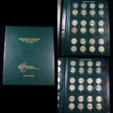 ***Auction Highlight*** Complete Washington Quarter Book 1932-1998 186 coins Grades (fc)