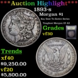 ***Auction Highlight*** 1893-s Morgan Dollar $1 Graded vf++ BY USCG (fc)