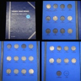 Partial Liberty Nickel Book 1883-1912 22 coins Grades