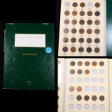 Partial Indian Cent Book 1880-1900 42 coins Grades