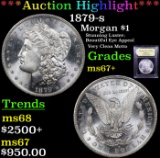 ***Auction Highlight*** 1879-s Morgan Dollar $1 Graded Gem++ Unc BY USCG (fc)