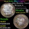 ***Auction Highlight*** 1886-o Rainbow Toned Morgan Dollar $1 Graded ms63 Unc details BY SEGS (fc)