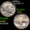 1936-p Buffalo Nickel 5c Grades GEM+ Unc