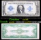 1923 $1 large size Blue Seal Silver Certificate, Fr-238 Signatures of Woods & White Grades Choice AU