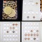 Partial Indian Cent Book 1863-1909 18 coins