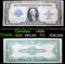 1923 $1 large size Blue Seal Silver Certificate, Fr-237 Signatures of Speelman & White Grades vf, ve