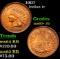 1907 Indian Cent 1c Grades Select+ Unc RB