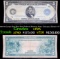 1914 $5 Large Size Blue Seal Federal Reserve Note, Chicago, Illinois 7-G Grades vf+