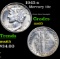 1942-s Mercury Dime 10c Grades GEM Unc