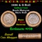 ***Auction Highlight*** Indian cent 1c orig roll, 1909 end S other end