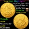 ***Auction Highlight*** 1810 Lg Date Large 5 BD-4 Gold Capped Bust Half Eagle $5 Graded au58 Details