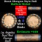 Buffalo Nickel Shotgun Roll in Old Bank Style 'Los Angeles Trust & Savings Bank' Wrapper 1916 & s Mi