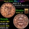 ***Auction Highlight*** 1851 C-1 Braided Hair Half Cent 1/2c Graded Select Unc RB By USCG (fc)
