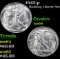 1942-p Walking Liberty Half Dollar 50c Grades Choice Unc