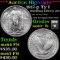 ***Auction Highlight*** 1917-p Ty I Standing Liberty Quarter 25c Graded Select Unc+ FH By USCG (fc)