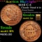 ***Auction Highlight*** 1828 C-3 Classic Head half cent 1/2c Graded Select Unc BN By USCG (fc)