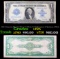 1923 $1 large size Blue Seal Silver Certificate, Fr-237 Signatures of Speelman & White Grades vf+