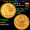 ***Auction Highlight*** 1905-p Gold Liberty Half Eagle $5 Graded Choice AU/BU Slider By USCG (fc)