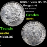 1890-o Vam 35 R5 Morgan Dollar $1 Grades Choice Unc