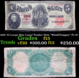 1907 $5 Large Size Legal Tender Note 