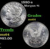 1880-s Morgan Dollar $1 Grades Choice Unc