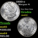 1900-o Morgan Dollar $1 Grades Choice+ Unc
